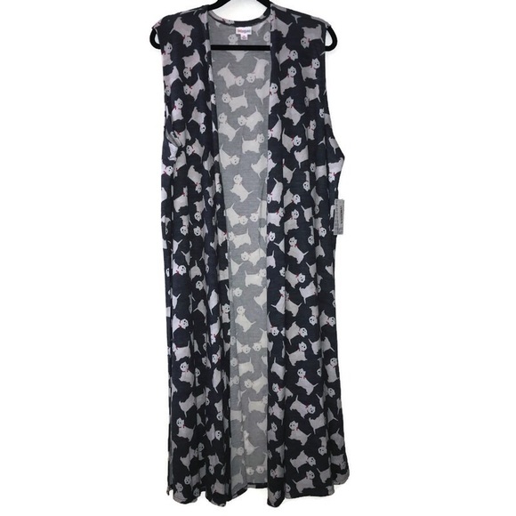 LuLaRoe | Tops | Lularoe Dog Joy Vest Bnwt Xl Joy Htf Pattern | Poshmark